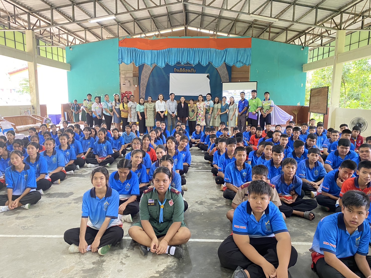 ผอ.กองสาธารณสุขฯ เปิดโครงการเสริมสุขภาพจิตและกายให้แข็งแรง ณ โรงเรียนวัดคมนียเขต 💪💖