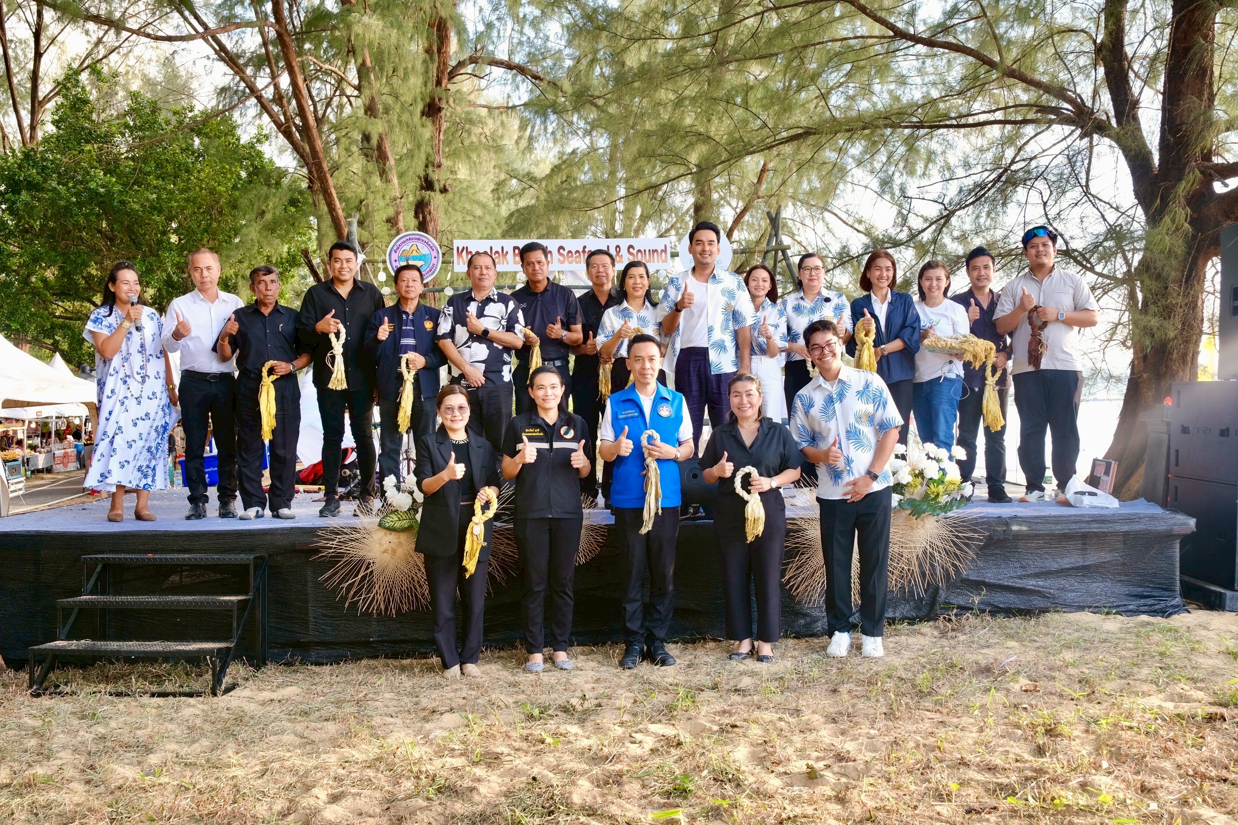 เทศบาลตำบลคึกคัก ร่วมงาน Khaolak Beach : Seafood & Sound ณ The Park Khaolak 🐙🪸🌊