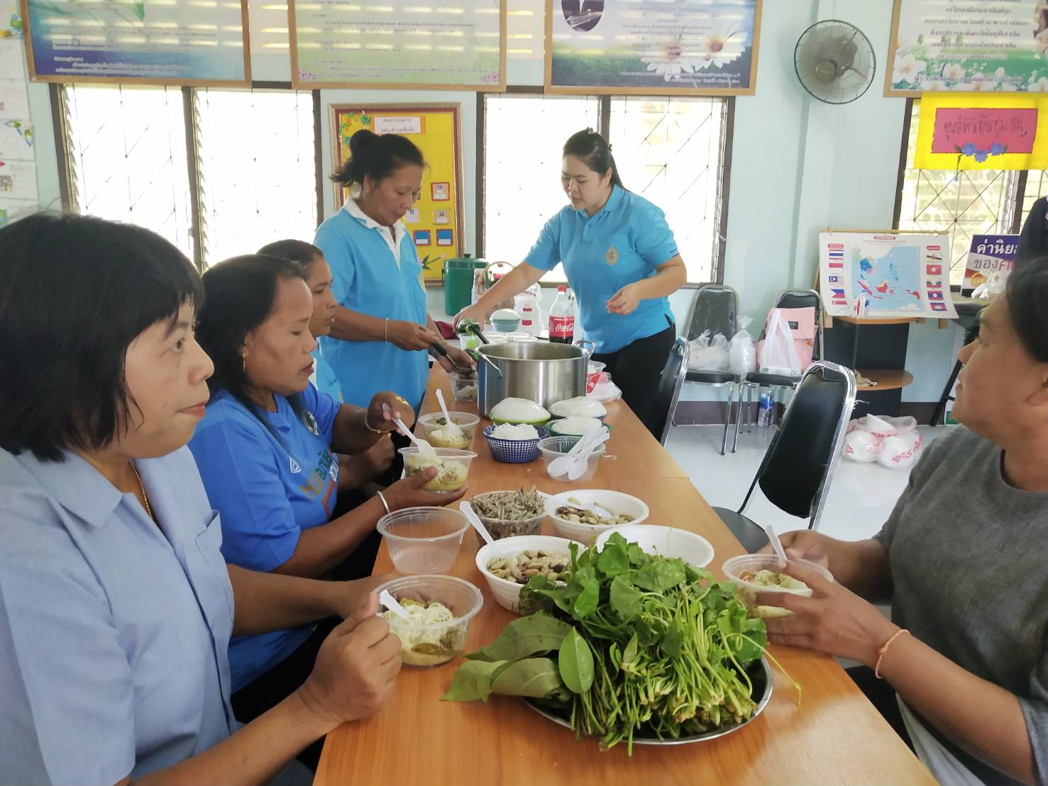 โครงการส่งเสริมป้องกันโรคขาดสารไอโอดีน<br> เพื่อสนองพระราชดำริสมเด็จพระเทพรัตนราชสุดา สยามบรมราชกุมารี หมู่ที่ 2